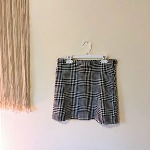 Black and white skirt